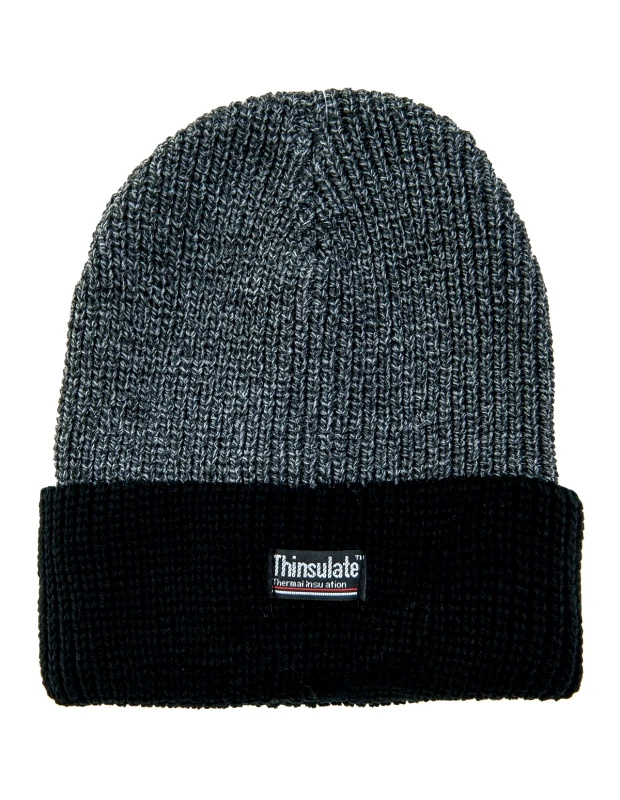 Vactive Σκούφος πλεκτός με επένδυση σε γκρι χρώμα