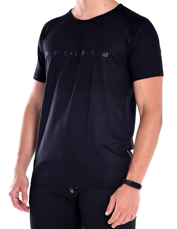 Body Style Ανδρικό t-shirt σε μαύρο χρώμα