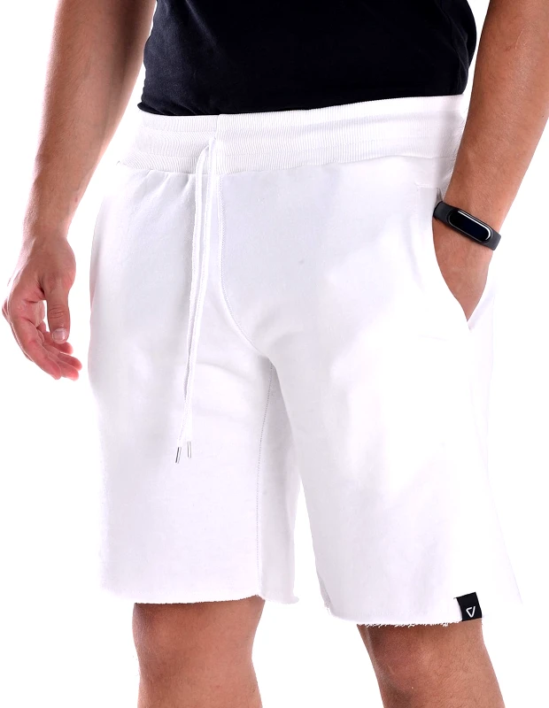 Vactive Ανδρική βερμούδα Vactive Basic σε λευκό χρώμα