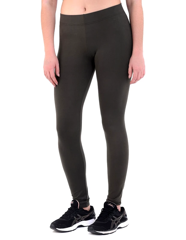 SIXTY DEGREES Γυναικείο αθλητικό κολάν dry fit σε χακί χρώμα