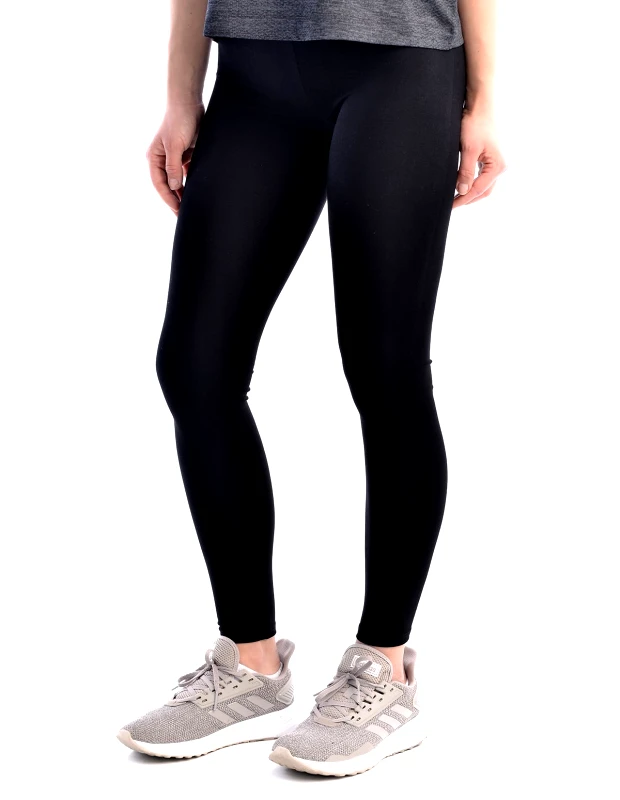 SIXTY DEGREES Γυναικείο αθλητικό κολάν βισκόζ σε μαύρο χρώμα