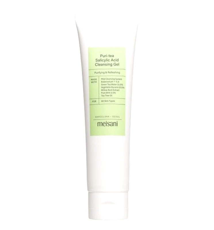 Meisani Meisani Puri-tea Salicylic Acid Cleansing Gel Τζελ Καθαρισμού 150ml