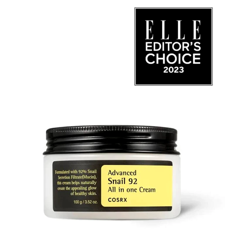 Cosrx Cosrx Advanced Snail 92 All in one Cream 24ωρη Κρέμα Προσώπου για Ενυδάτωση & Ανάπλαση με Έκκριμα Σαλιγκαριού 100ml