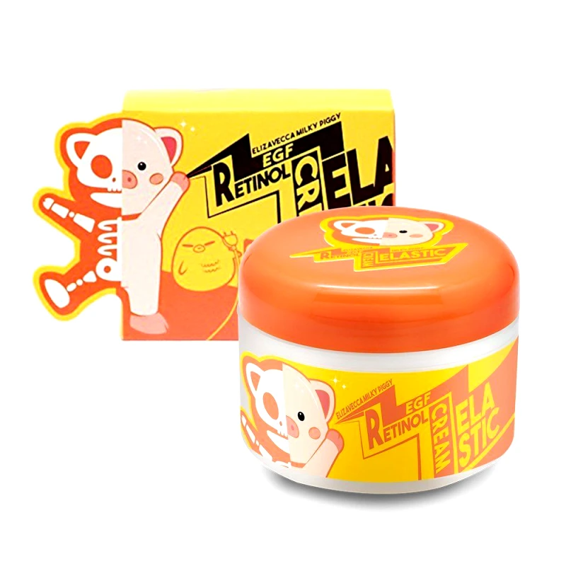 Elizavecca Elizavecca Milky Piggy EGF Elastic Retinol Cream Αντιγηραντική κρέμα νυκτός 100ml