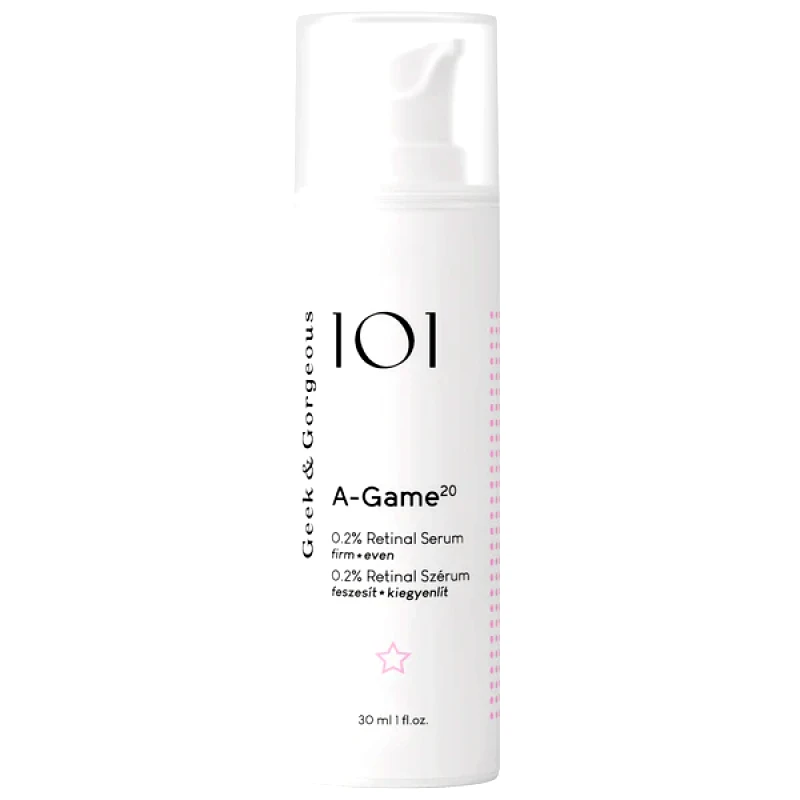 Geek &amp; Gorgeous Geek & Gorgeous 101 A-Game 20 – 0.2% Retinal Serum 30ml