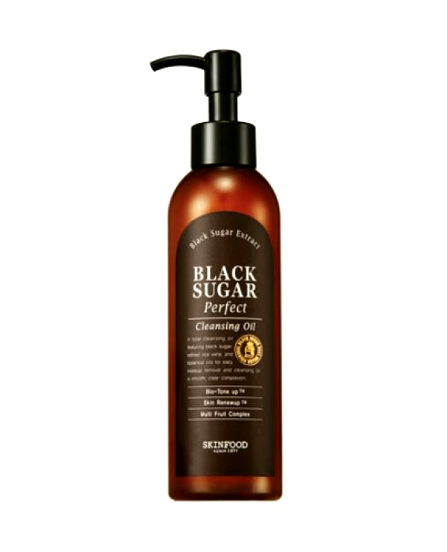 SKINFOOD SKINFOOD Black Sugar Perfect Cleansing Oil λάδι καθαρισμού 200ml