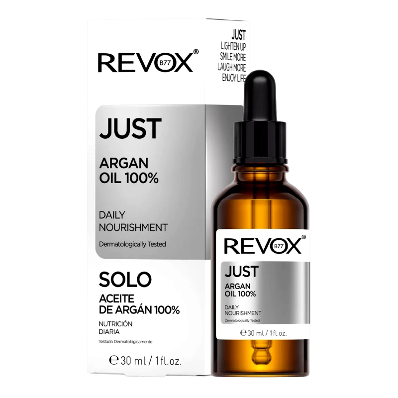 Revox B77 Revox B77 Just Argán Oil 100% Daily Nourishment Έλαιο Θρέψης και Ενυδάτωσης 30ml