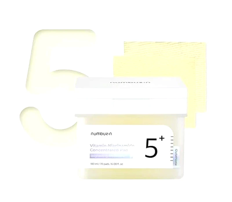 Numbuzin Numbuzin No.5 Vitamin-Niacinamide Concentrated Toner Pad 70pads