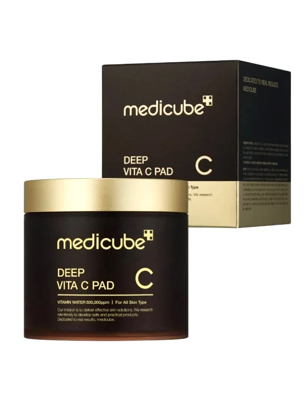 Medicube Medicube Deep Vita C Pad – Εμποτισμένα δισκία με βιταμίνη C για λαμπερό δέρμα 150g (70pads)