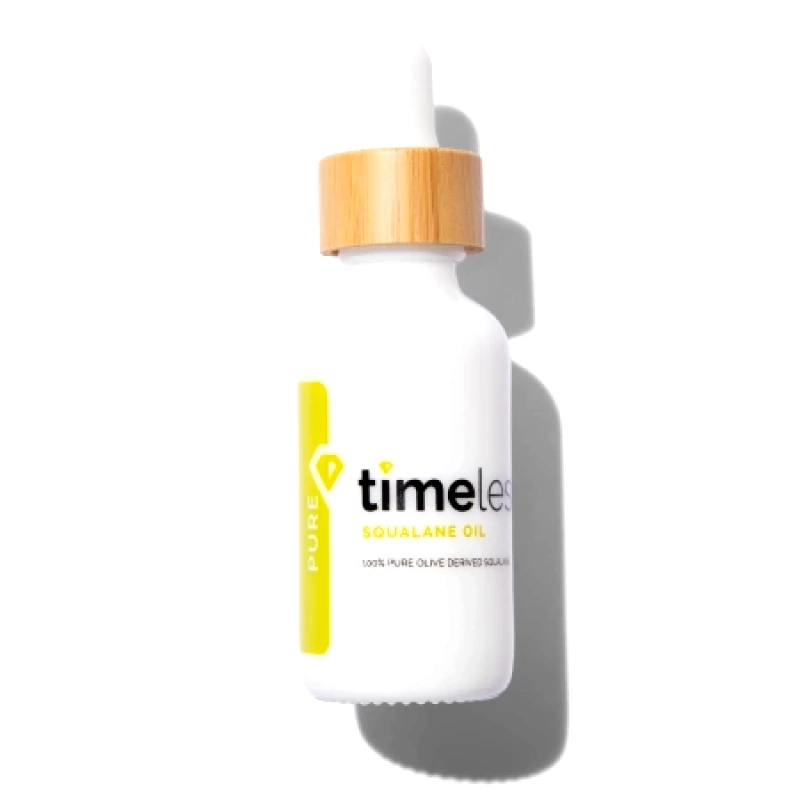 Timeless Timeless Squalane oil 100% Pure ιδανικό για το δέρμα με τάση ακμής 30ml