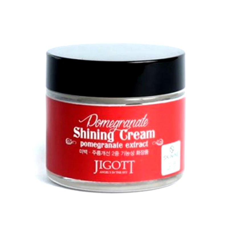 Jigott Jigott Pomegranate Shining Cream Κρέμα λάμψης προσώπου με εκχύλισμα ροδιού 70ml