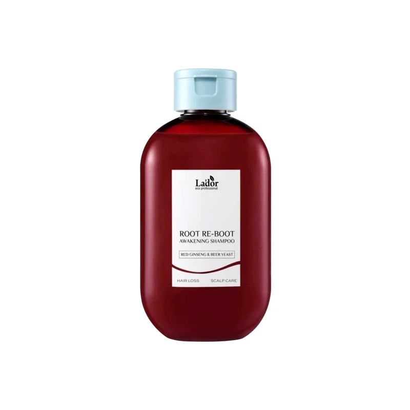 Lador Lador Root Re-Boot Awakening Shampoo Red Ginseng & Beer Yeast για ξηρά, εύθραυστα και θαμπά μαλλιά 300ml