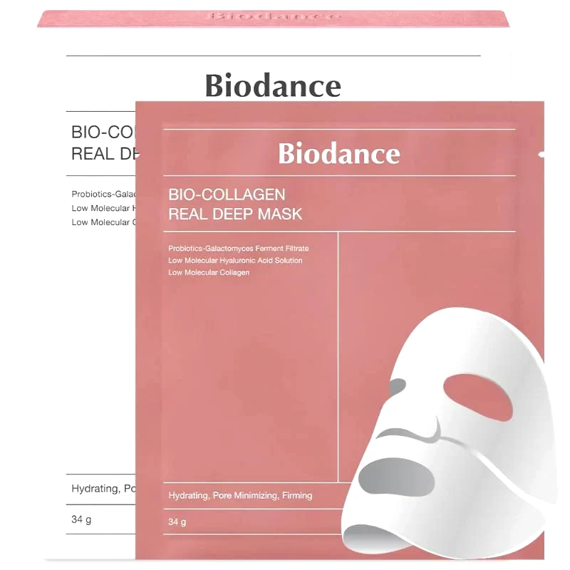 Biodance Biodance Bio collagen real deep mask – Viral Ενυδατική μάσκα για σύσφιξη & λαμπερό δέρμα (4PCS x 34g)