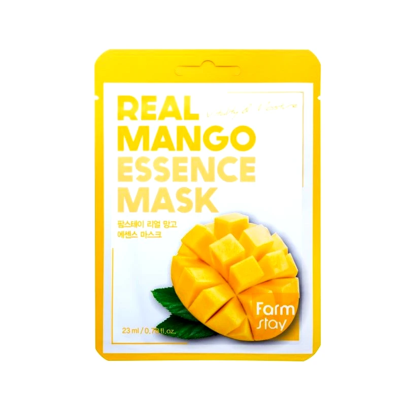 Farmstay Farmstay Real Mango Essence Mask Μάσκα Προσώπου 23ml