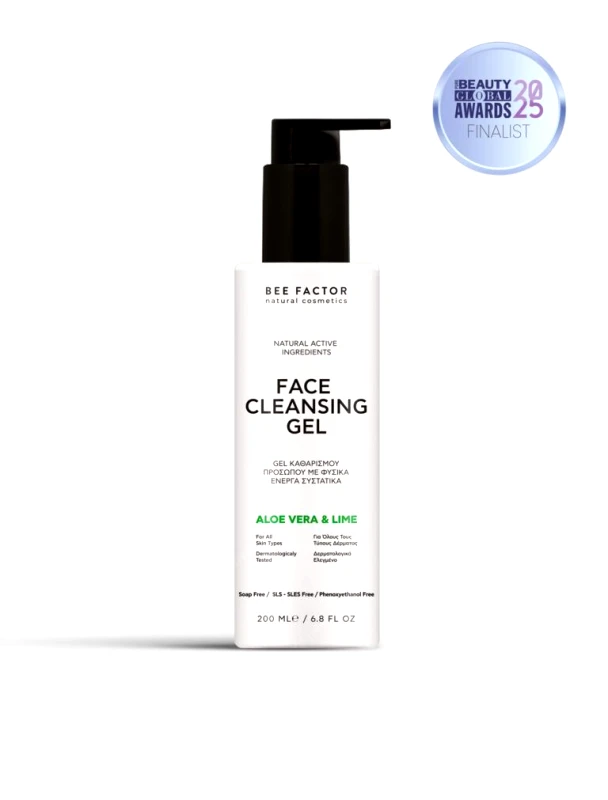 Bee Factor Natural Cosmetics Bee Factor Φυσικό GeΚαθαρισμού για Πρόσωπο & Μάτια 200ml