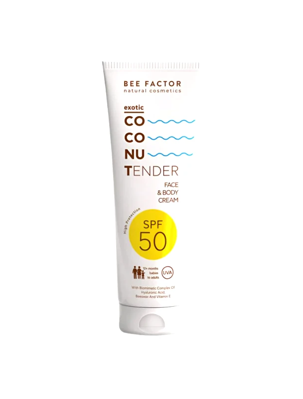 Bee Factor Natural Cosmetics Bee Factor Αντηλιακή Κρέμα SPF50 Προσώπου & Σώματος (Κατάλληλη από 12 μηνών) 150ml