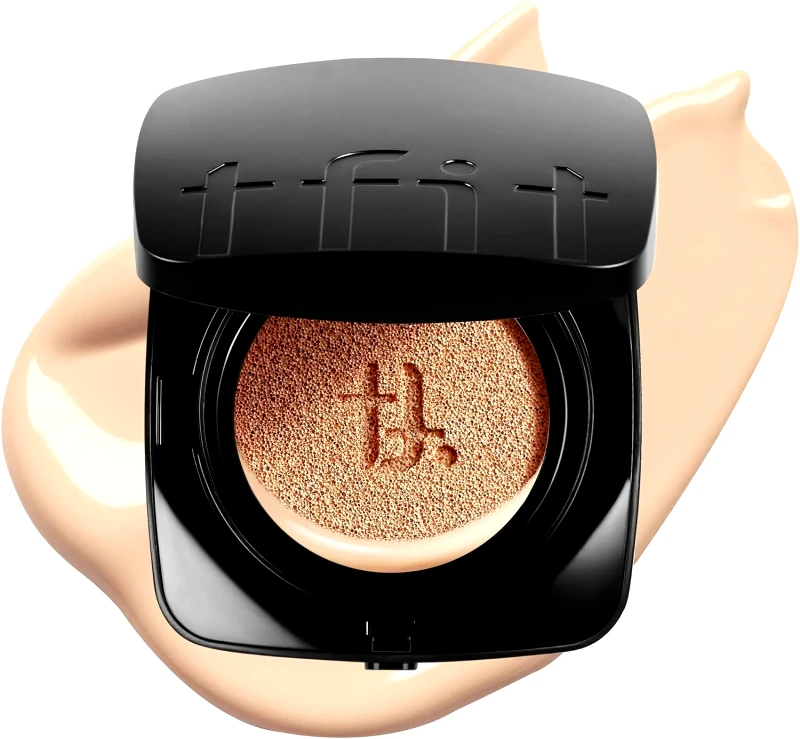 TFIT TFIT Layering Fit Glow Cushion W01 Vanilla SPF 50 PA 3 σε 1 Αντηλιακή προστασία, λάμψη & αντιρυτιδική δράση 12g