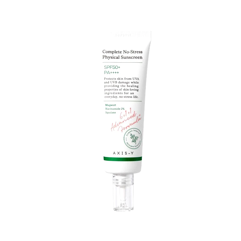 AXIS-Y Axis-Y Complete No-Stress Physical Sunscreen - αντηλιακό με φυσικά φίλτρα SPF50 PA 50ml