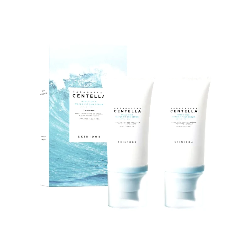 SKIN1004 SKIN1004 Madagascar Centella Hyalu-Cica Water-Fit Sun Serum Αντιηλιακό SPF50 PA 2x50ml (TWIN PACK)