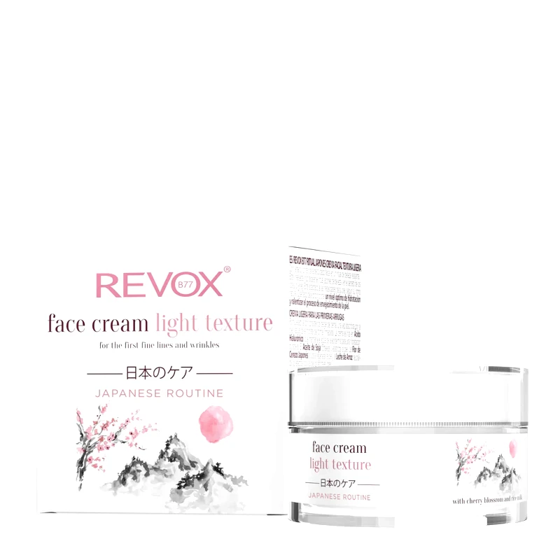 Revox B77 Revox B77 Japanese Routine Face Cream Light Texture Κρέμα Gel Προσώπου 50ml