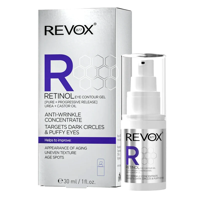 Revox B77 Revox B77 Retinol Eye Contour Gel Anti-Wrinkle Concentrate Serum Αντιρυτιδικό Τζελ Ματιών 30ml