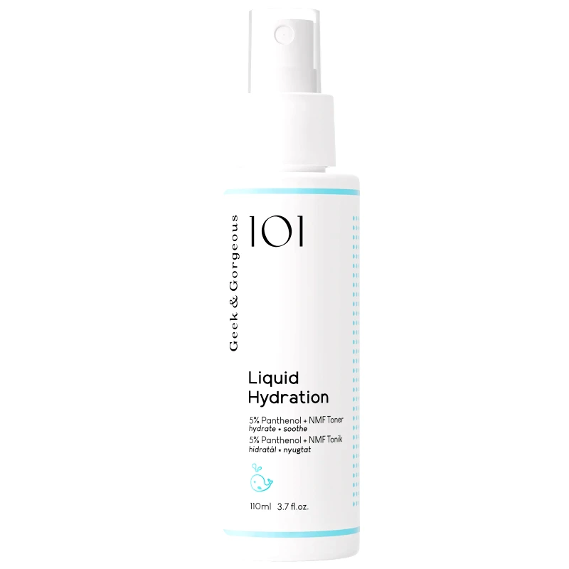 Geek &amp; Gorgeous Geek & Gorgeous 101 Liquid Hydration 5% Panthenol NMF Toner 110ml