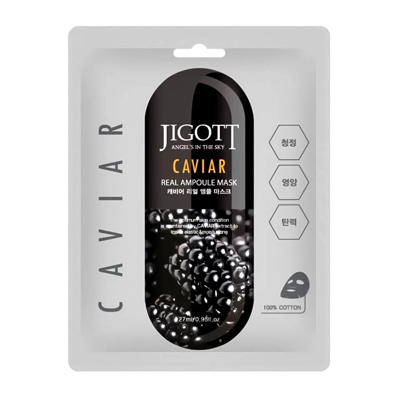 Jigott Jigott Caviar Real Ampoule Mask 27ml