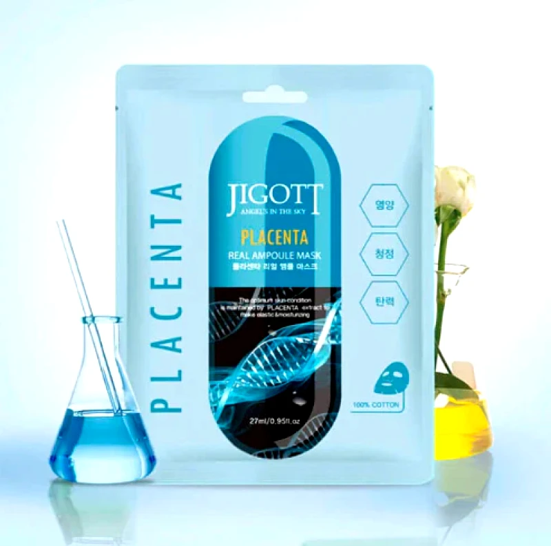 Jigott Jigott Placenta Real Ampoule Mask 27ml