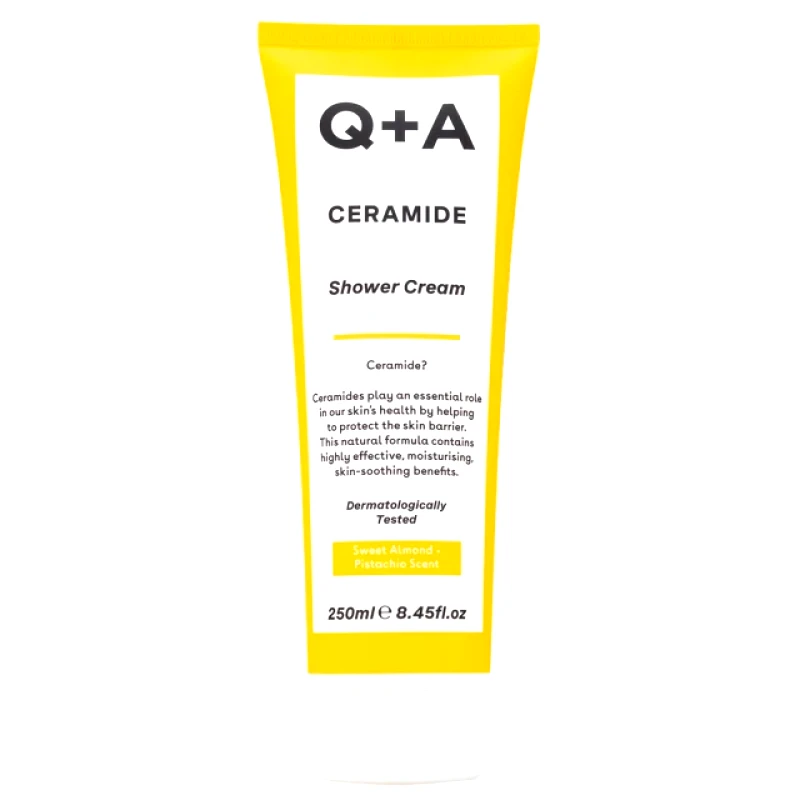 Q+A Q+A Ceramide Shower Cream Κρέμα ντους με φυσικά κεραμίδια 250ml