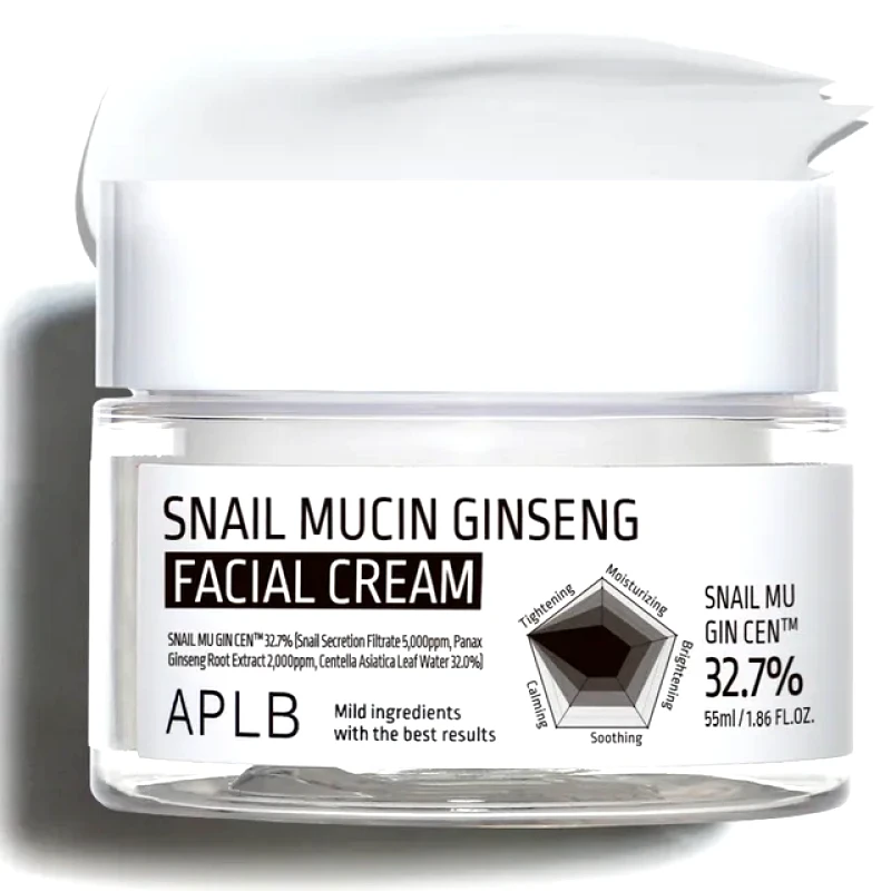 APLB APLB - Snail Mucin Ginseng Facial Cream 55ml
