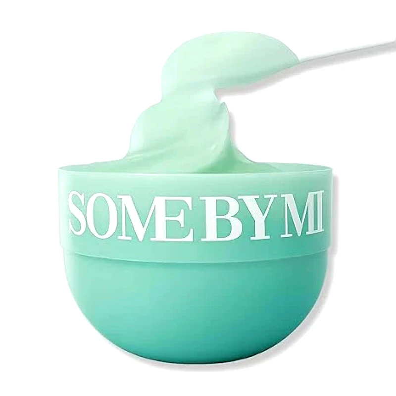 Some By Mi Some By Mi Spirulina PDRN Soothing Sherbet Mask - Καταπραϋντική μάσκα προσώπου με δροσερό αποτέλεσμα 10 τμχ x 1g