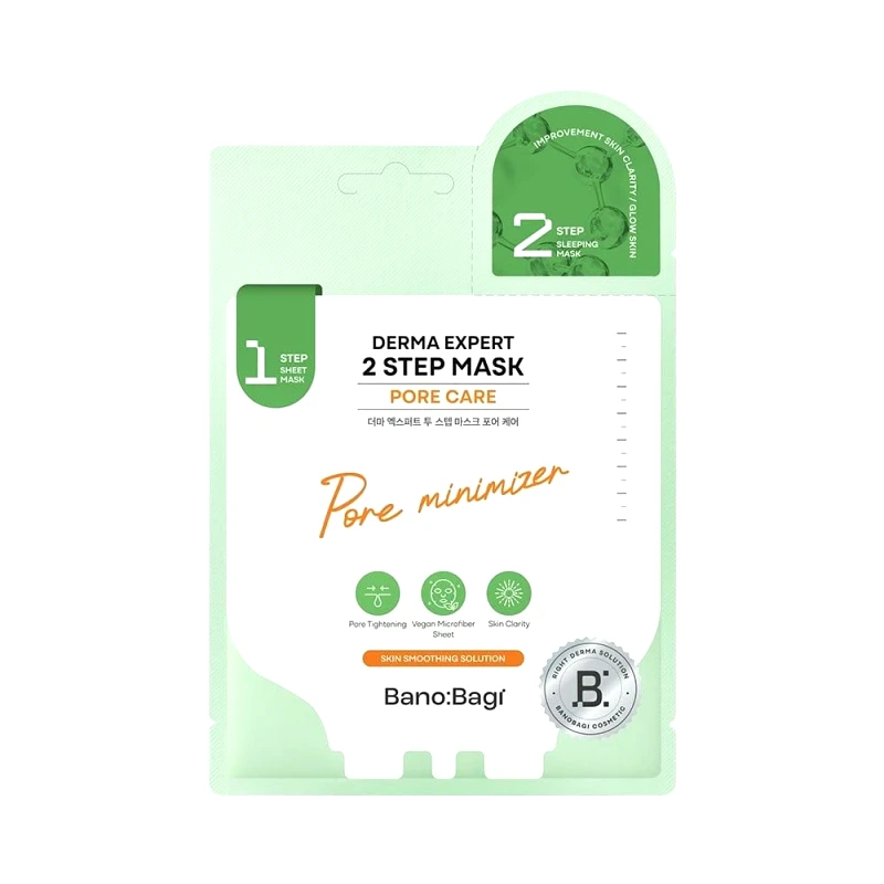 Bano:Bagi Bano:Bagi Derma Expert 2 Step Mask Pore Care 25+2g
