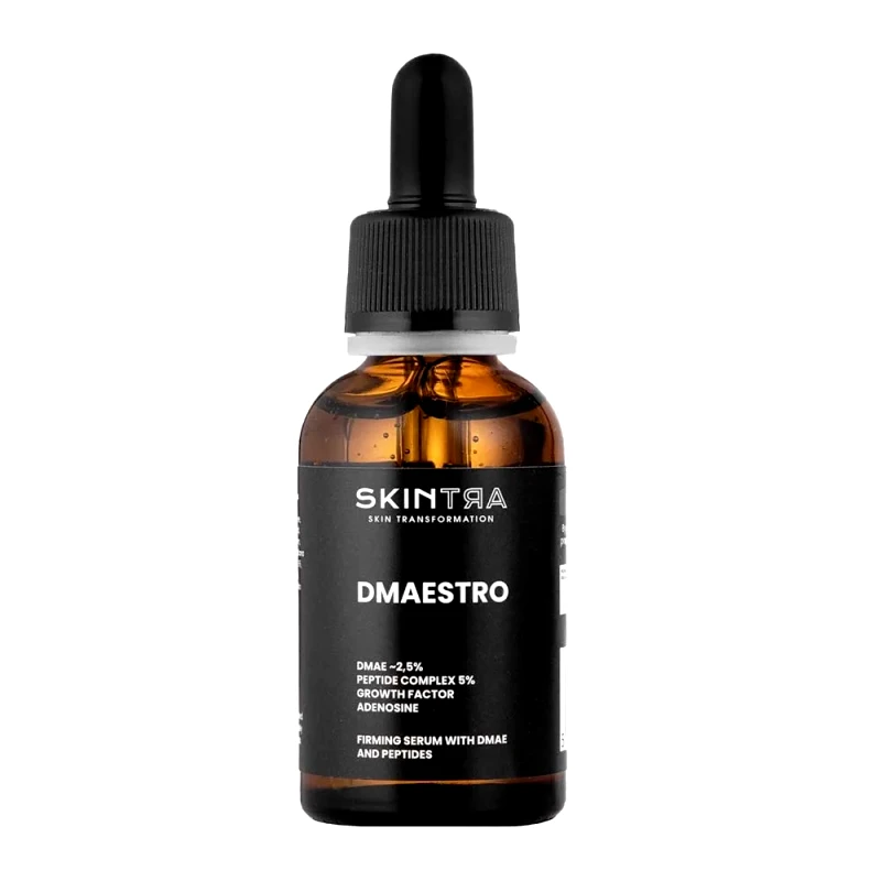 SkinTra SkinTra Dmaestro Anti-Aging Serum Αντιρυτιδικός Ορός με DMAE 2,5% για Πρόσωπο, Λαιμό, Μάτια, Ντεκολτέ και Χέρια 30ml