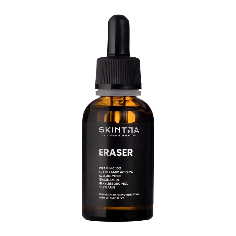 SkinTra SkinTra Eraser Serum with Vitamin C 10% Ορός Συγκέντρωσης 10% Βιταμίνης C για τους Αποχρωματισμούς 30ml