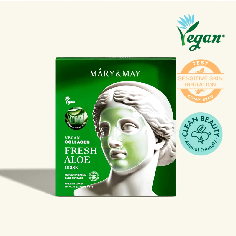 Mary &amp; May Mary & May Vegan Collagen Fresh Aloe Mask 30g