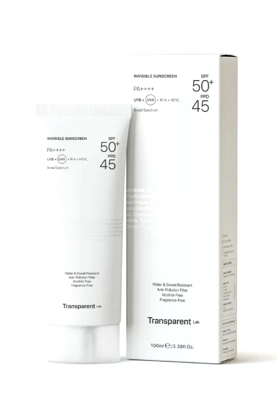 Niche Beauty Lab,Transparent Lab Niche Beauty Lab - Transparent Lab - Invisible Sunscreen SPF50+ Advanced Sun Protection With Invisible Texture 100ml