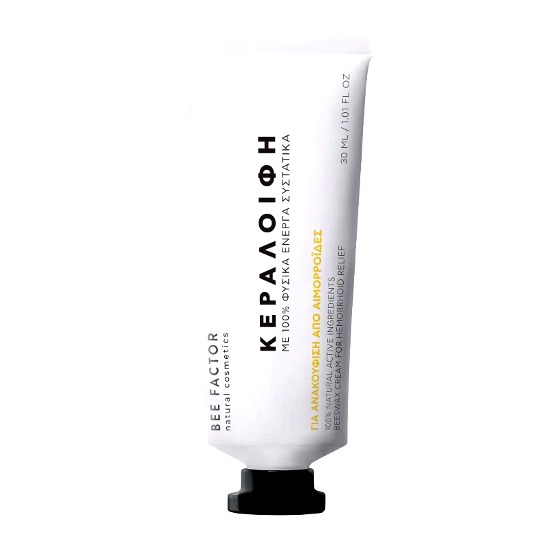 Bee Factor Natural Cosmetics Bee Factor Beeswax Ointment With Blue Chamomile Κηραλοιφή με Μπλε Χαμομήλι για Ανακούφιση & Άνεση στην Ευαίσθητη Περιοχή – 30ml