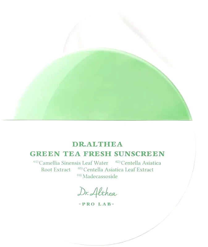 Dr. Althea Dr. Althea Green Tea Fresh Sunscreen Spf50+ Pa++++ Αντηλιακό με εκχύλισμα Πράσινου Τσαγιού και ελαφριά καταπραυντικη υφή 45ml