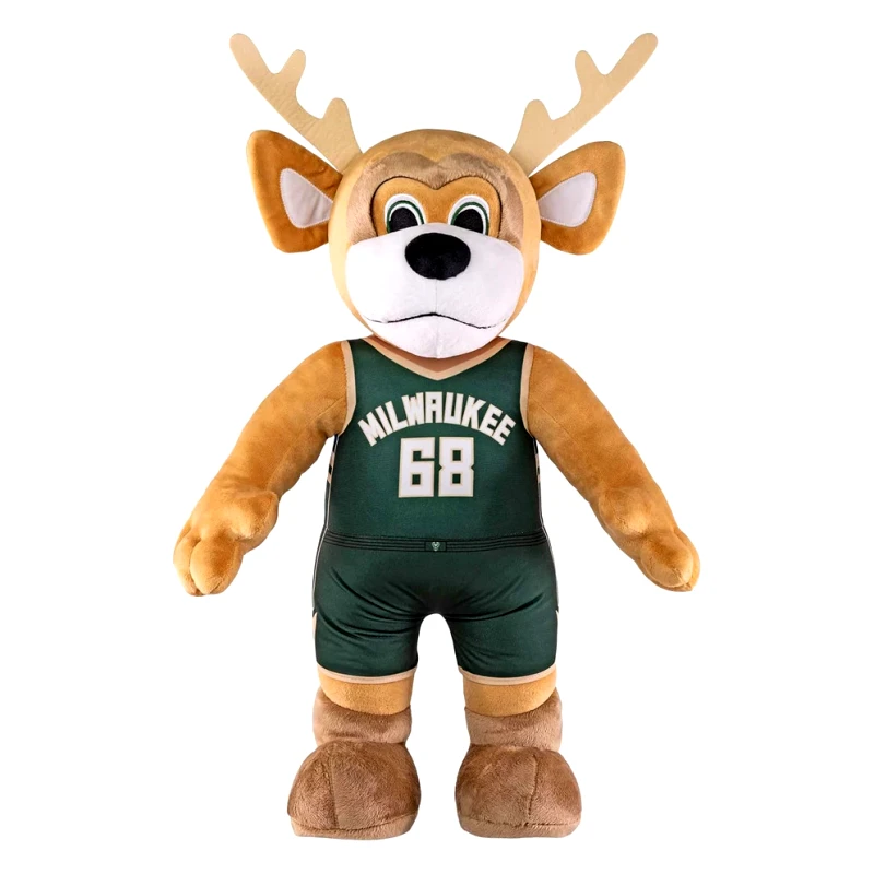 Bleacher Creatures Bleacher Milwaukee Bucks Bango 20" Jumbo Mascot Pl (9000221245_1523)