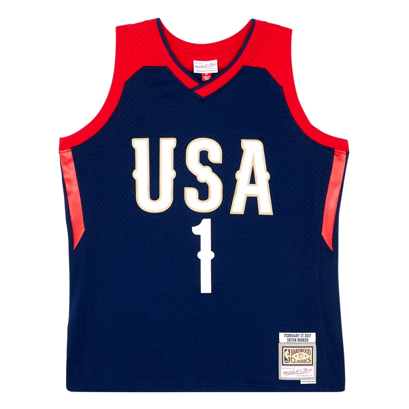 Mitchell & Ness Mitchell & Ness Εθνική ΗΠΑ Devin Booker Μπασκετική Φανέλα (9000245517_1629)