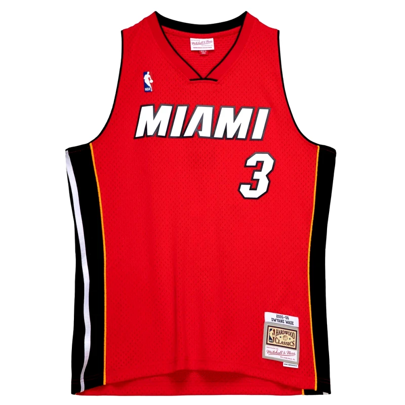 Mitchell & Ness Mitchell & Ness NBA Dwyane Wade Miami Heat Μπασκετική Φανέλα (9000165442_14047)