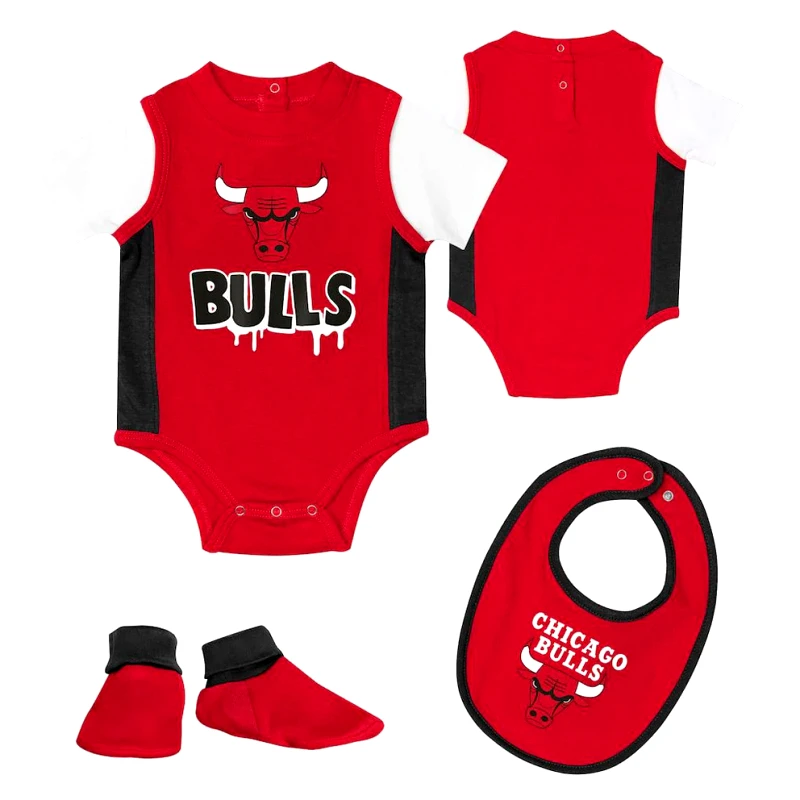 Nike Nike NBA Chicago Bulls 3 Point Play Βρεφικό Σετ Φόρμας (9000260089_60067)