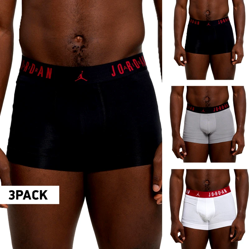 JORDAN Jordan Flight Cotton 3-Pack Trunk Ανδρικά Μποξεράκια (9000186276_1480)