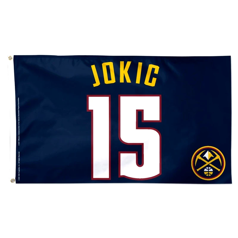 Wincraft Wincraft Nba Flg 3X5 Dlx Jokic/Nuggets (9000179219_76374)
