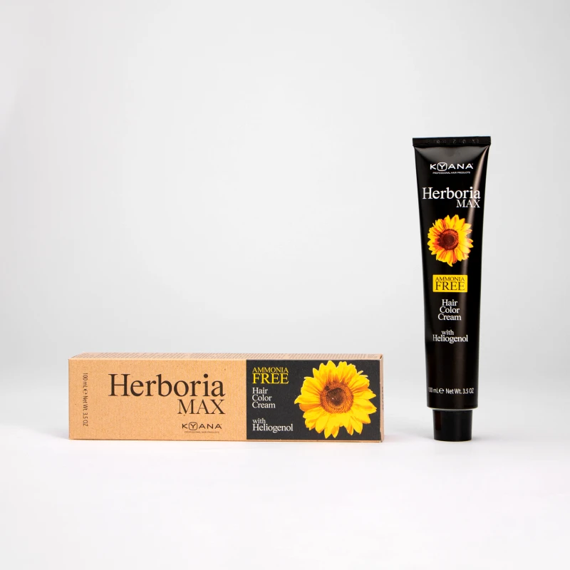 Kyana HERBORIA MAX 100ml / Επαγγελµατική βαφή διαρκείας χωρίς αµµωνία 7/3 Ξανθό χρυσαφί