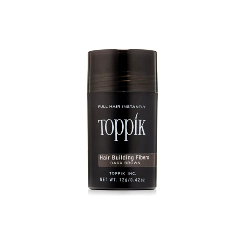 Kyana Toppik® Hair Building Fibers – Καστανό Σκούρο/Dark Brown – 12gr
