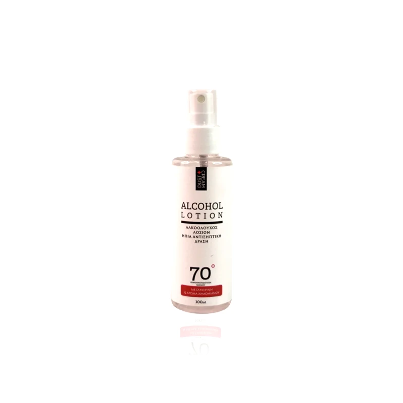 DUST+CREAM ΑΛΚΟΟΛΟΥΧΟΣ ΛΟΣΙΟΝ 70° ΒΑΘΜΩΝ 100ml