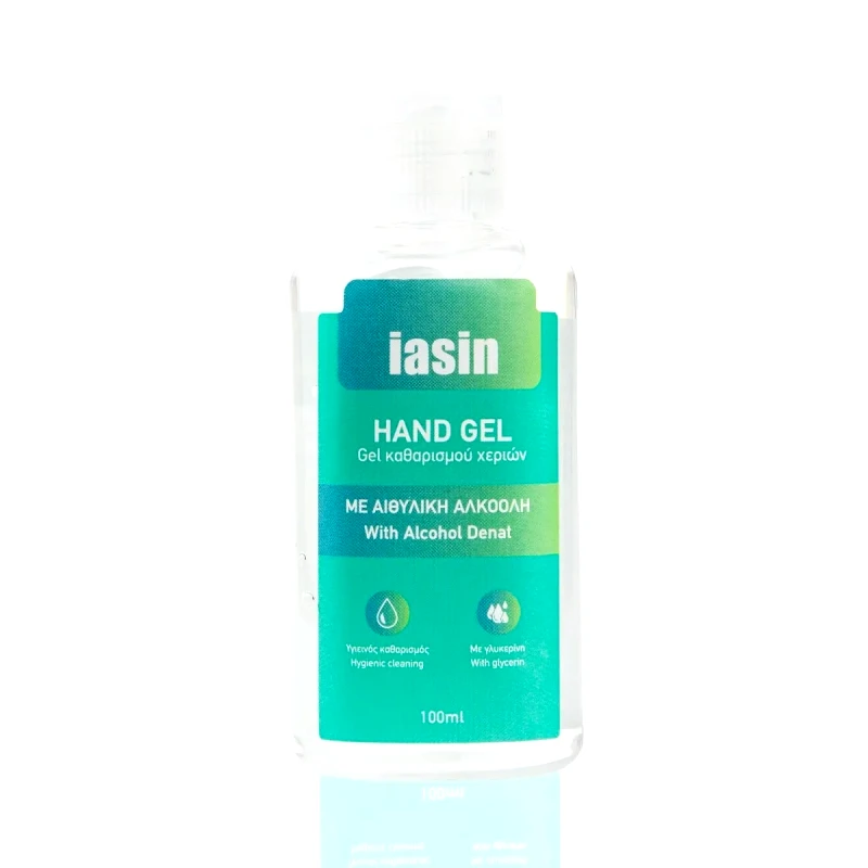 Iasin GEL ΚΑΘΑΡΙΣΜΟΥ ΧΕΡΙΩΝ 70% ALC 100ML