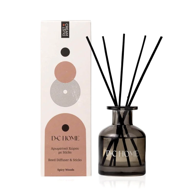 DUST+CREAM ΑΡΩΜΑΤΙΚΟ ΧΩΡΟΥ & STICKS D+C HOME SPICY WOODS 100ML