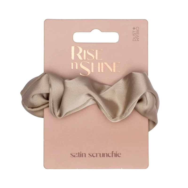 DUST+CREAM SCRUNCHIE RISE N SHINE ΣΑΤΕΝ BLUE HAZE 1ΤΜΧ